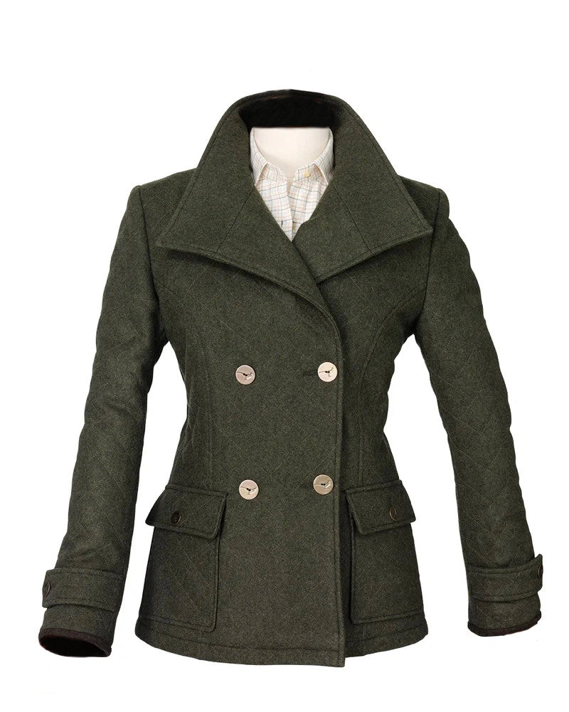 Lucerne Quilted Loden Women’s Jacket – Green