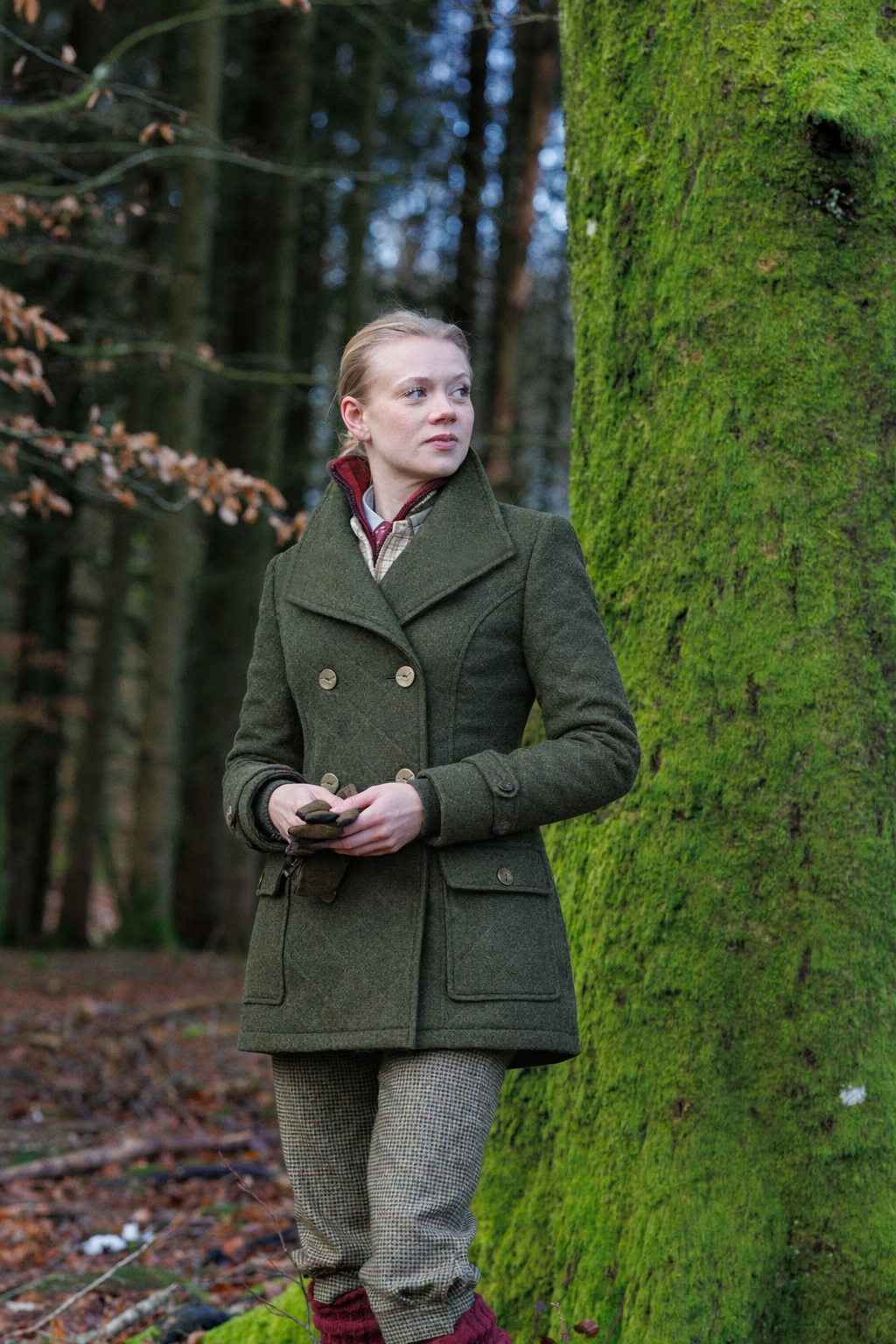 Lucerne Quilted Loden Women’s Jacket – Green