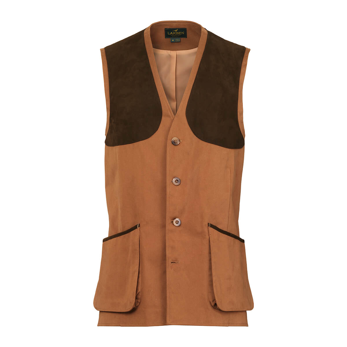Lumley Leith Shooting Vest - Camel