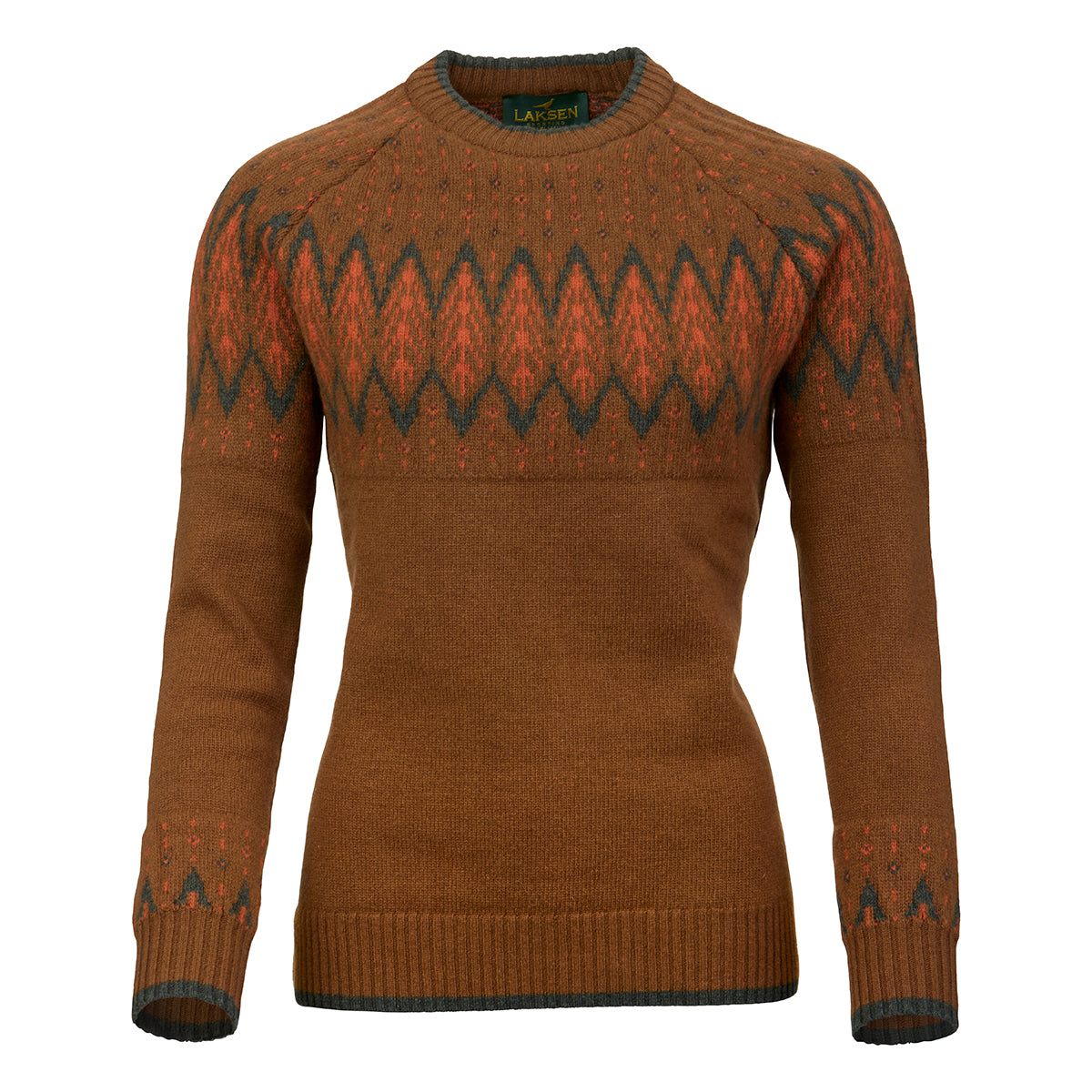 Lady Trondheim Jacquard O-neck Sweater