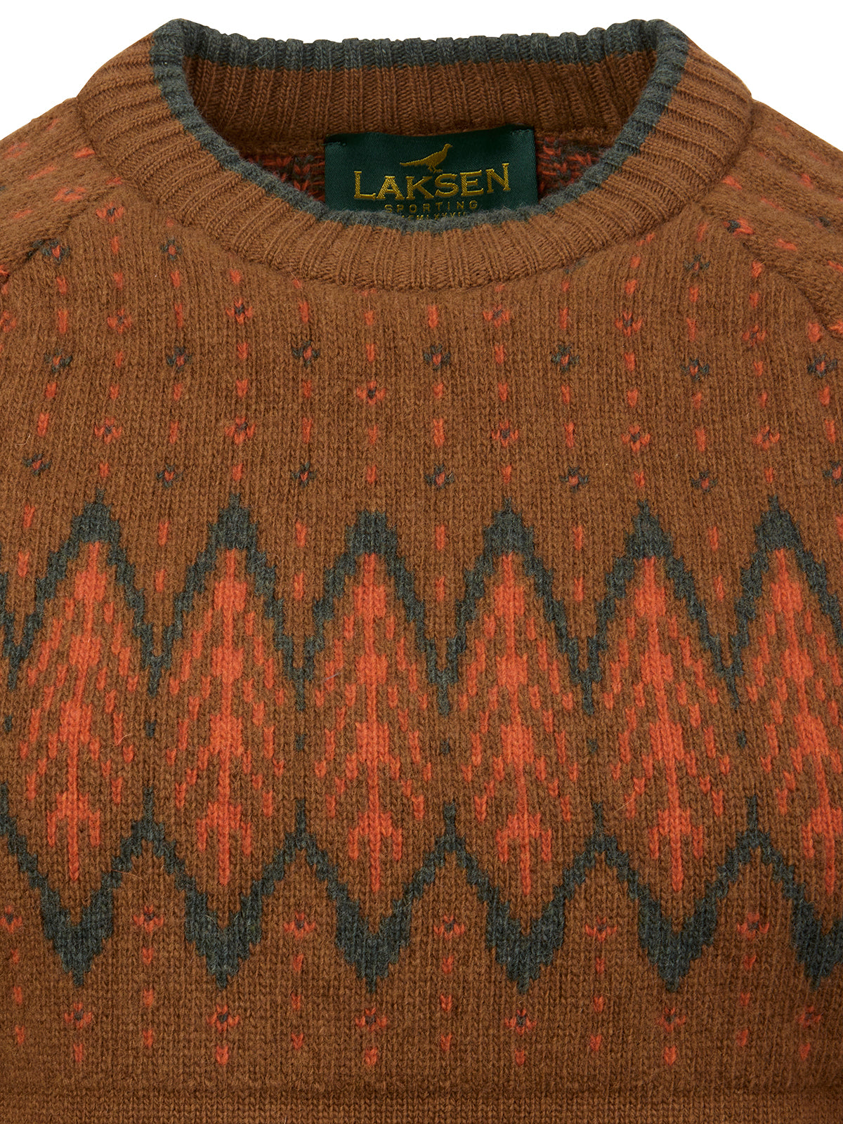 Lady Trondheim Jacquard O-neck Sweater