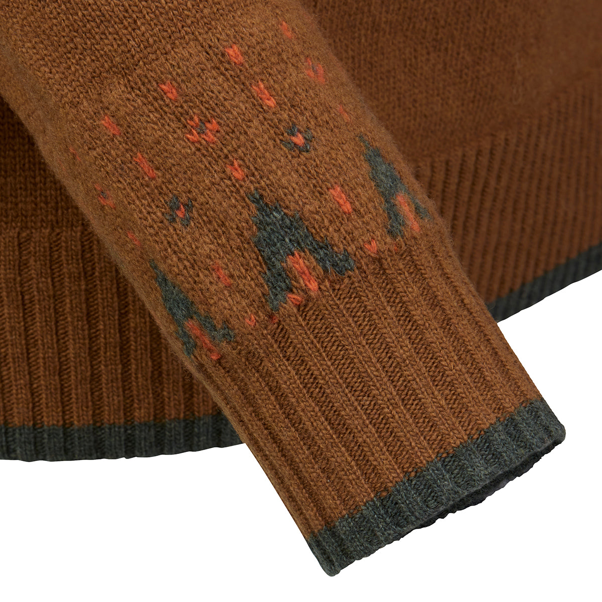 Lady Trondheim Jacquard O-neck Sweater