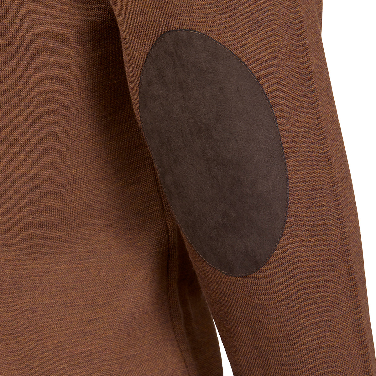 Sussex V-neck Merino Sweater – Rum