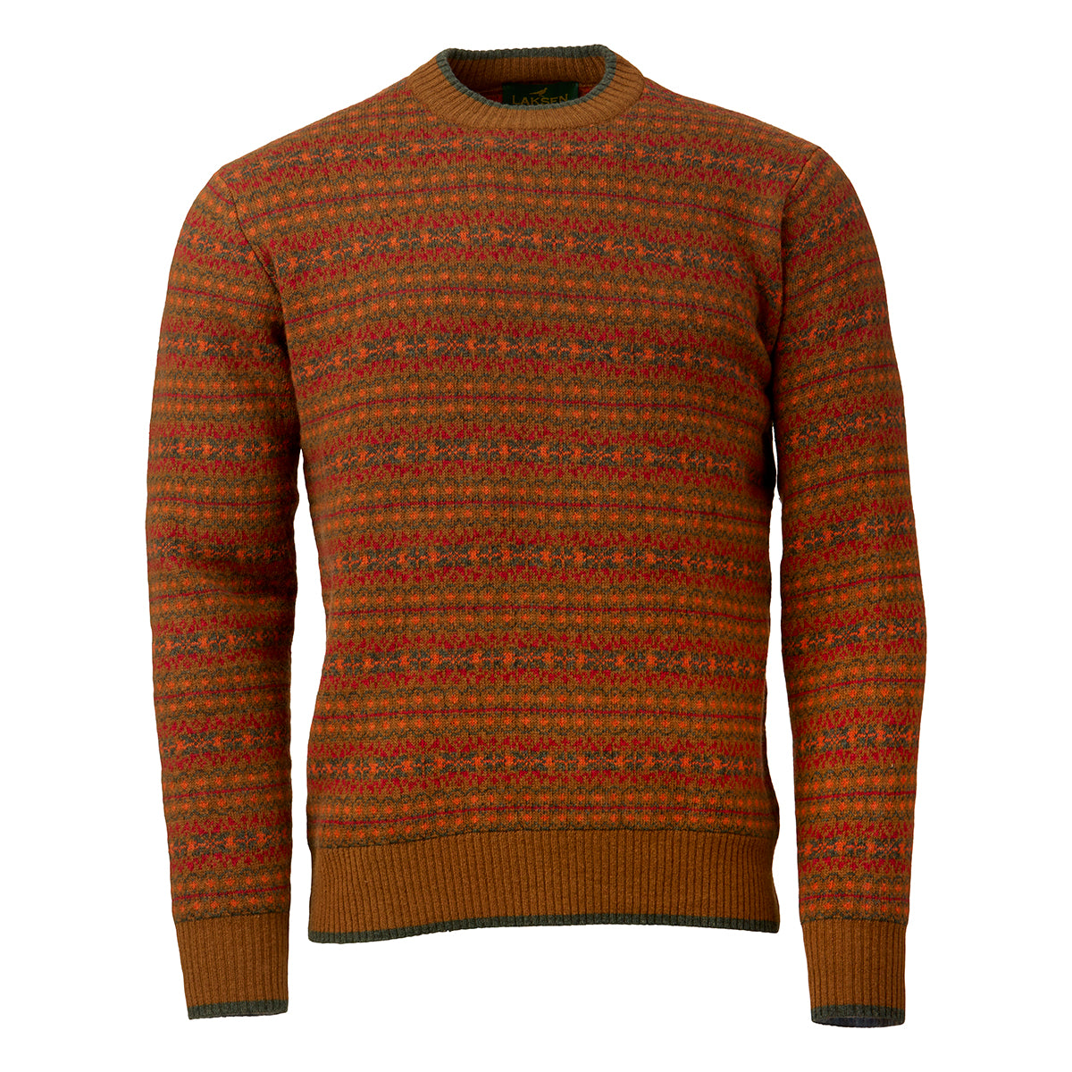 Voss Jacquard O-neck Sweater
