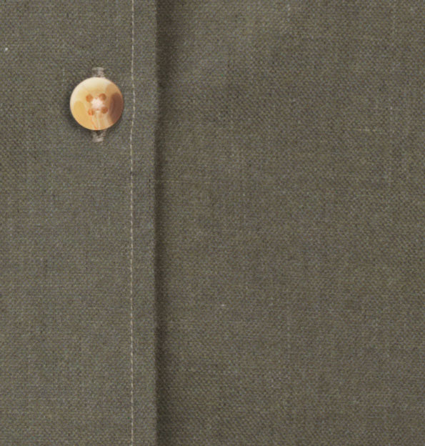 Olivia Brushed Cotton Shirt - Olive