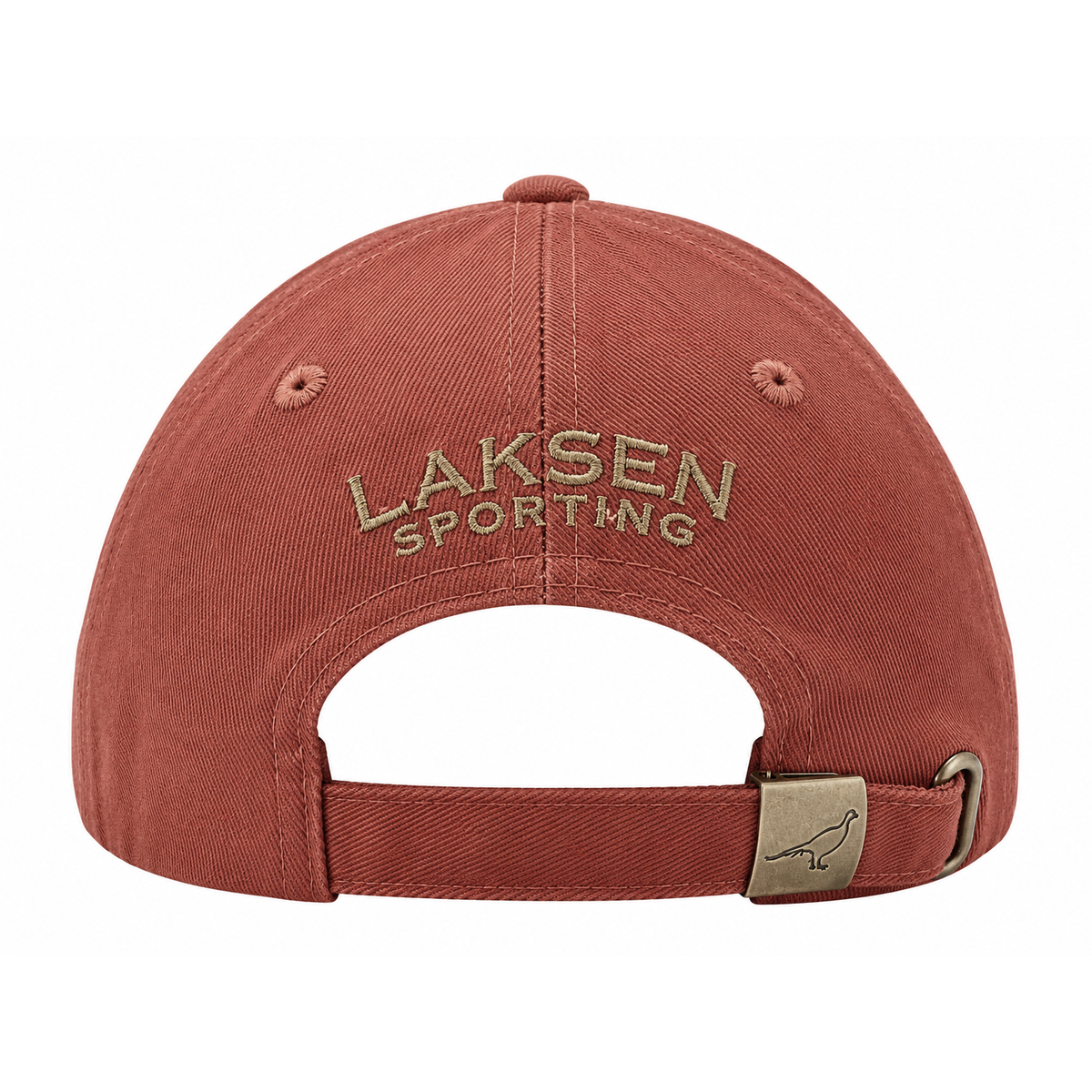 Laksen logo baseball cap - Rust