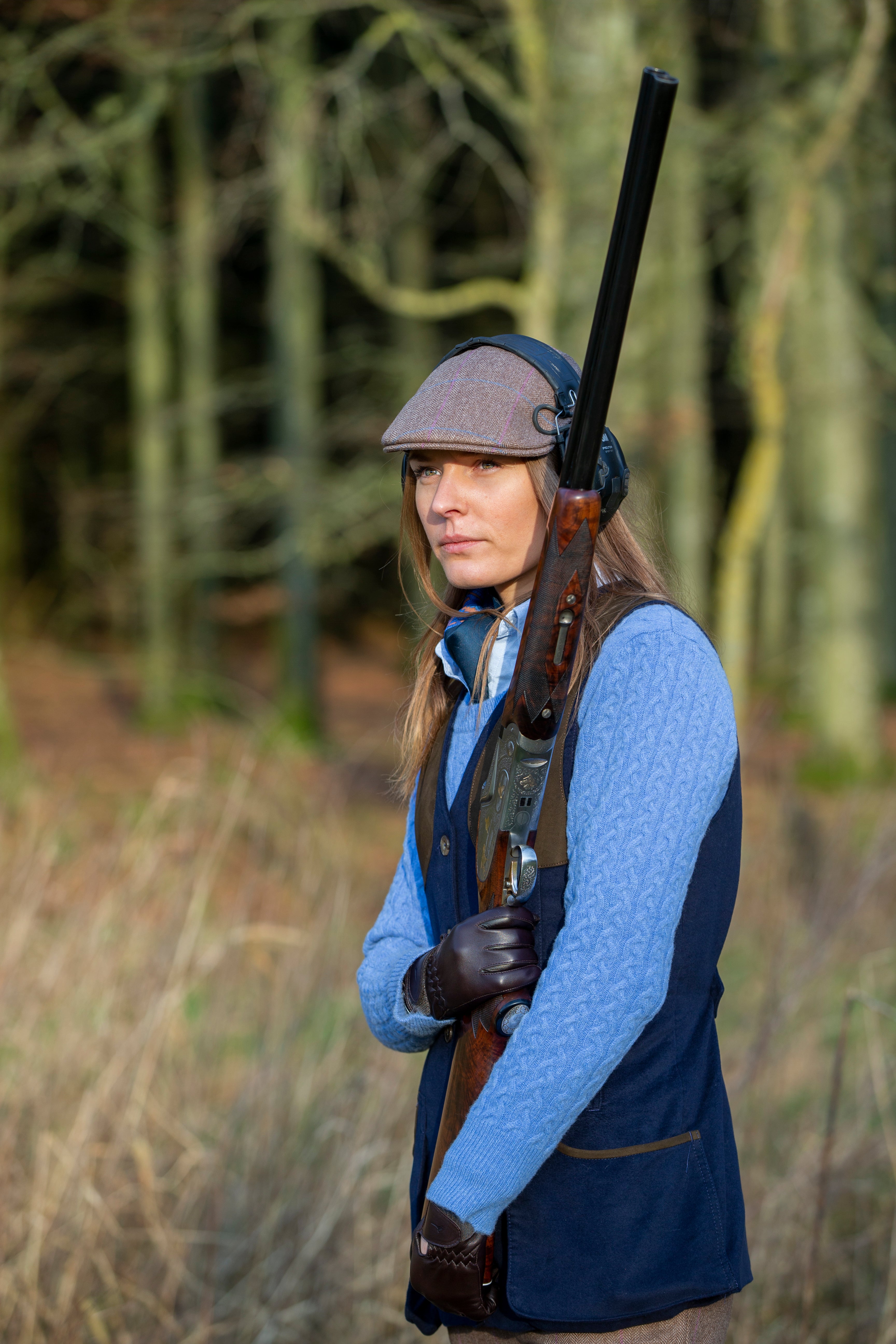 Belgravia Beauly Ladies Shooting Vest - Navy