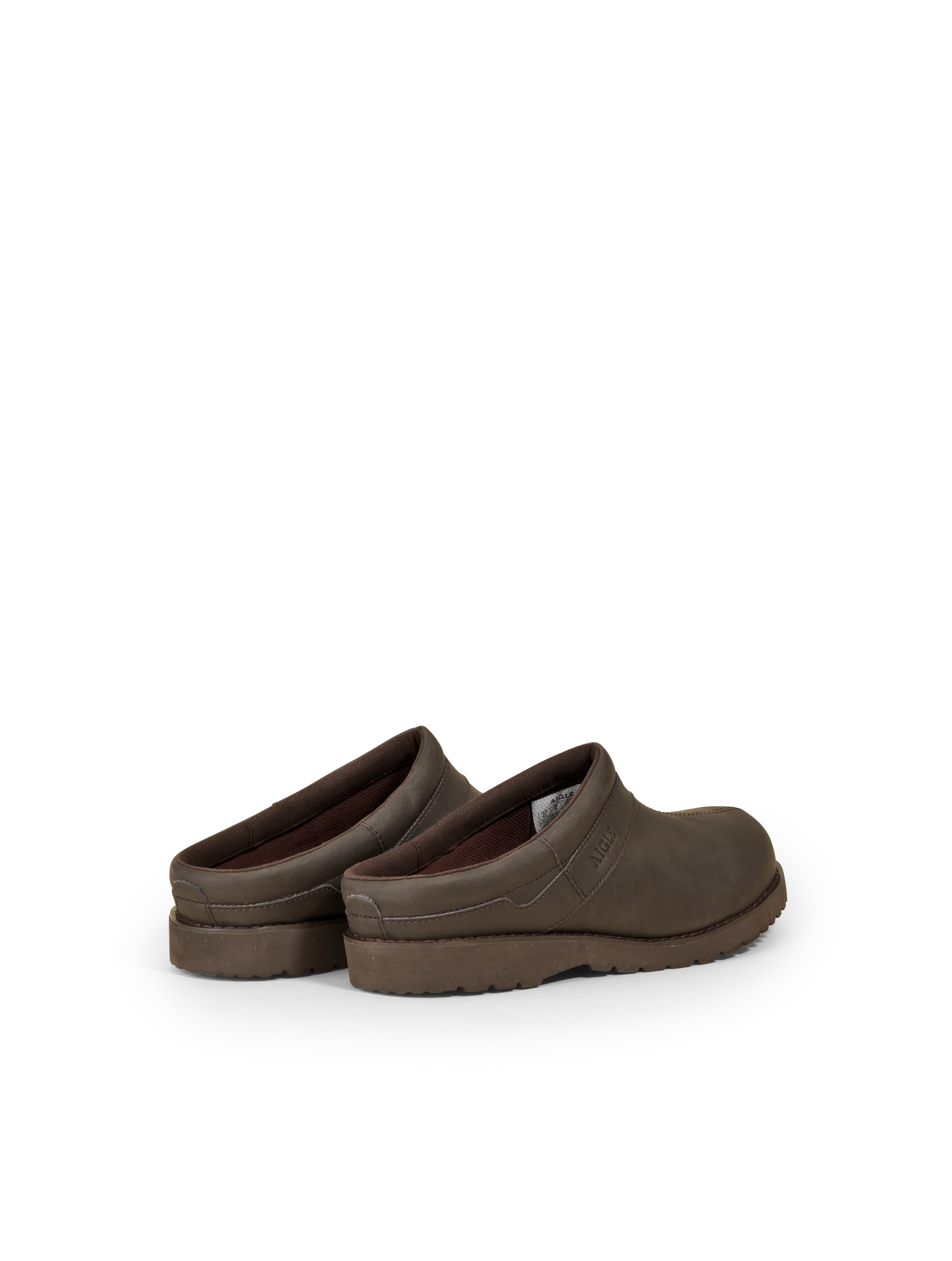 Aigle Basilo Leather Clogs