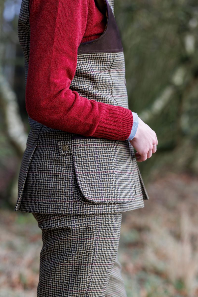 Lily Pernith Tweed Shooting Vest