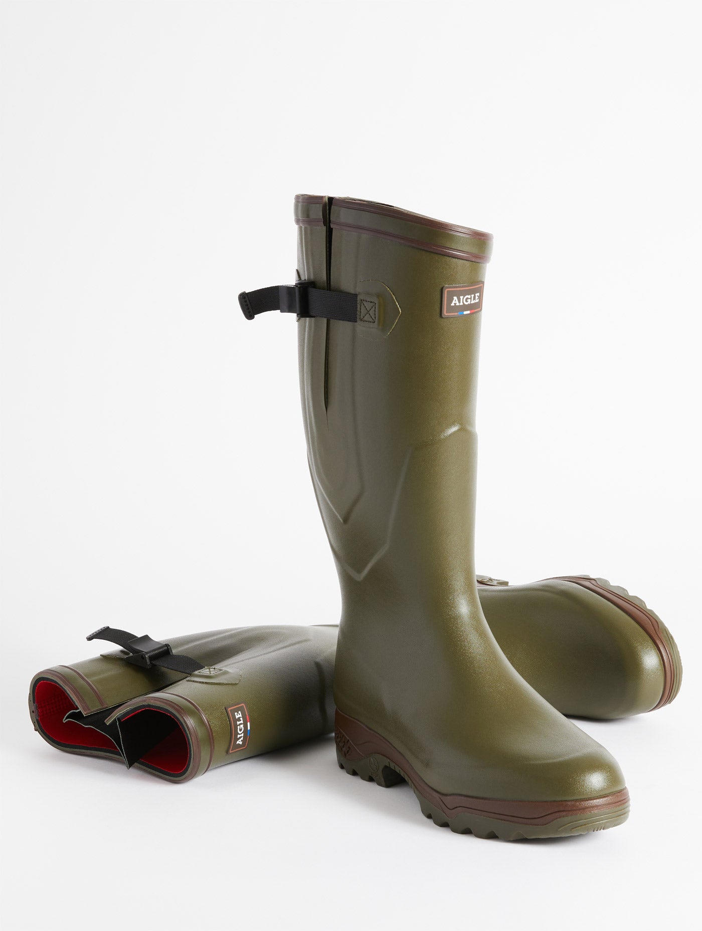 Aigle Parcours 2 ISO Rubber Boots - Khaki
