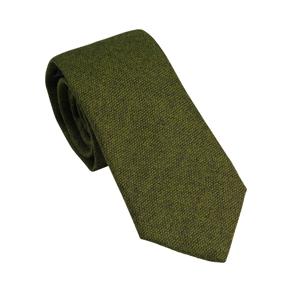 Celtic Tweed Tie - Clover Green