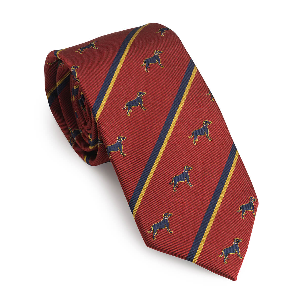 Regiment Striped Tie - Dog