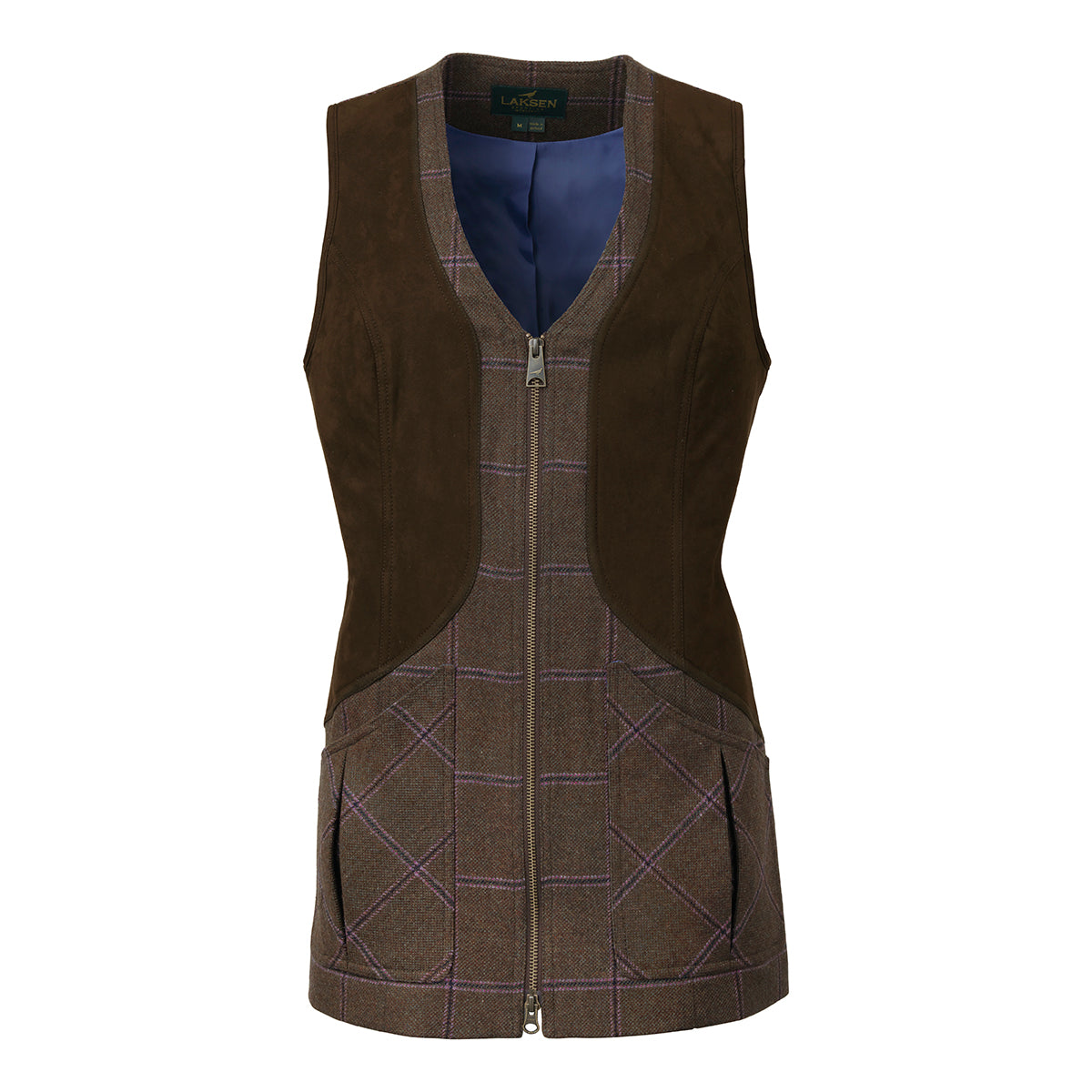 Pippa Linhope Tweed Zip Shooting Vest