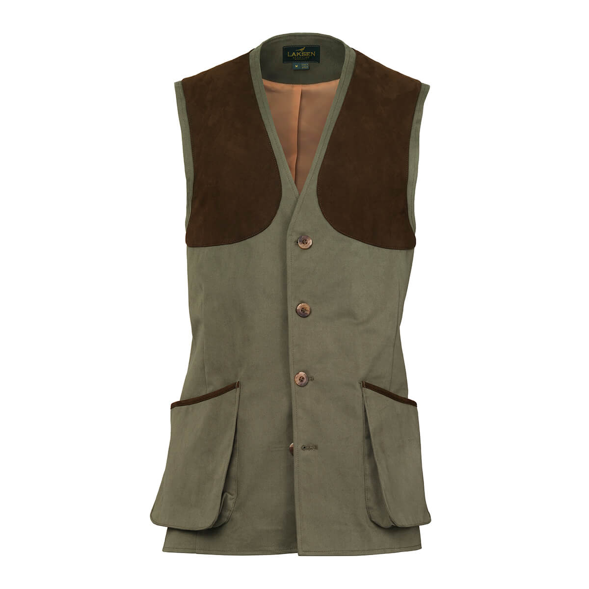 Lumley Leith Shooting Vest - Olive