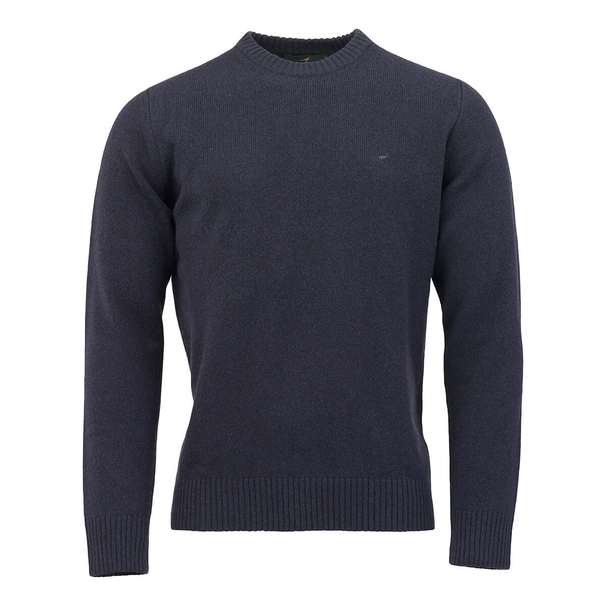 Kensington O-neck Lambswool Sweater – Storm