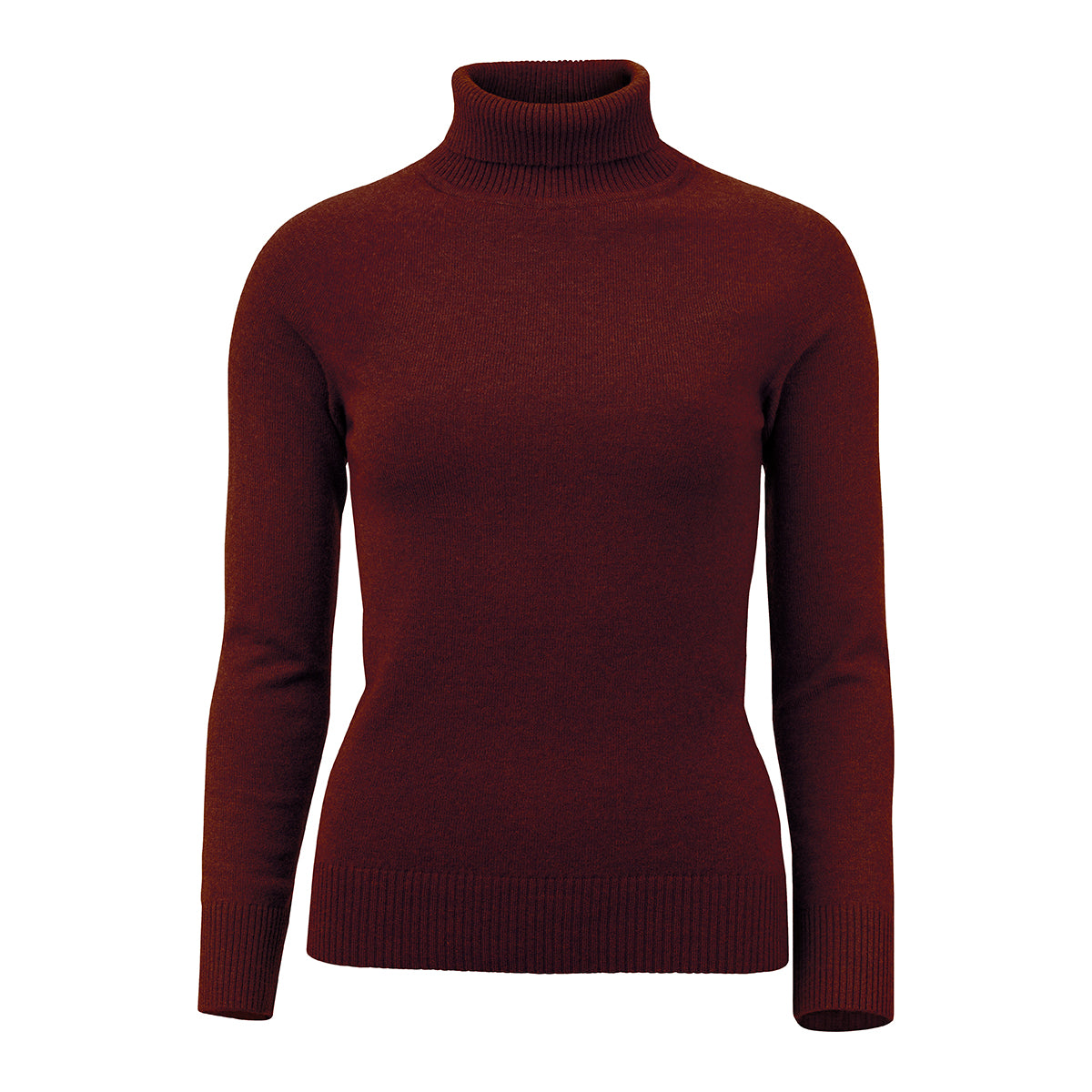 Westminster Turtleneck Sweater – Burgundy