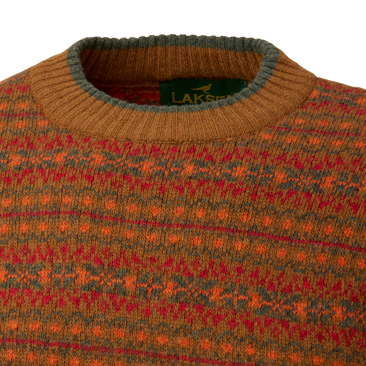 Voss Jacquard O-neck Sweater