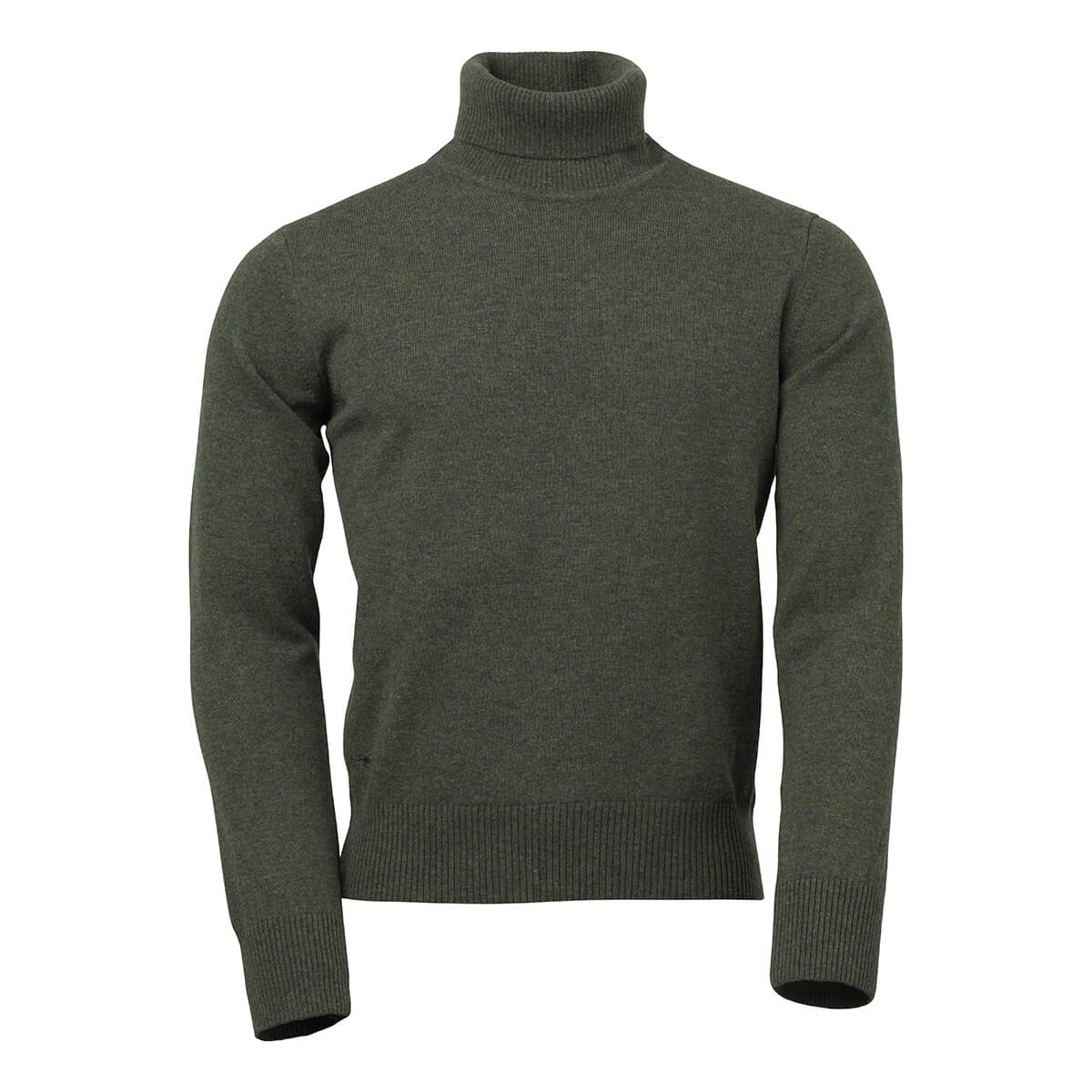 Trool Lambswool Turtleneck - Forest Green