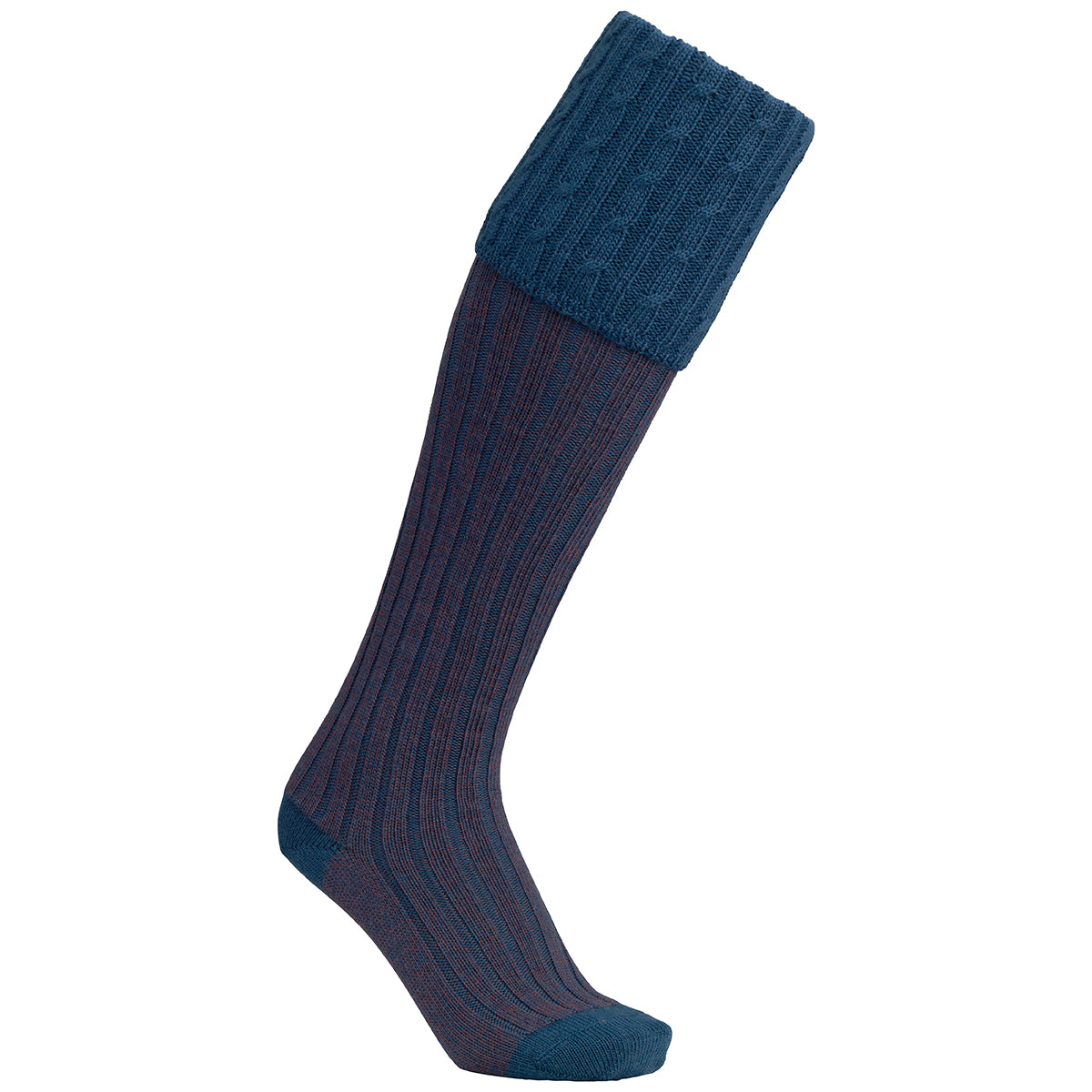 Westwood Mix Hunting Socks - Cornflower