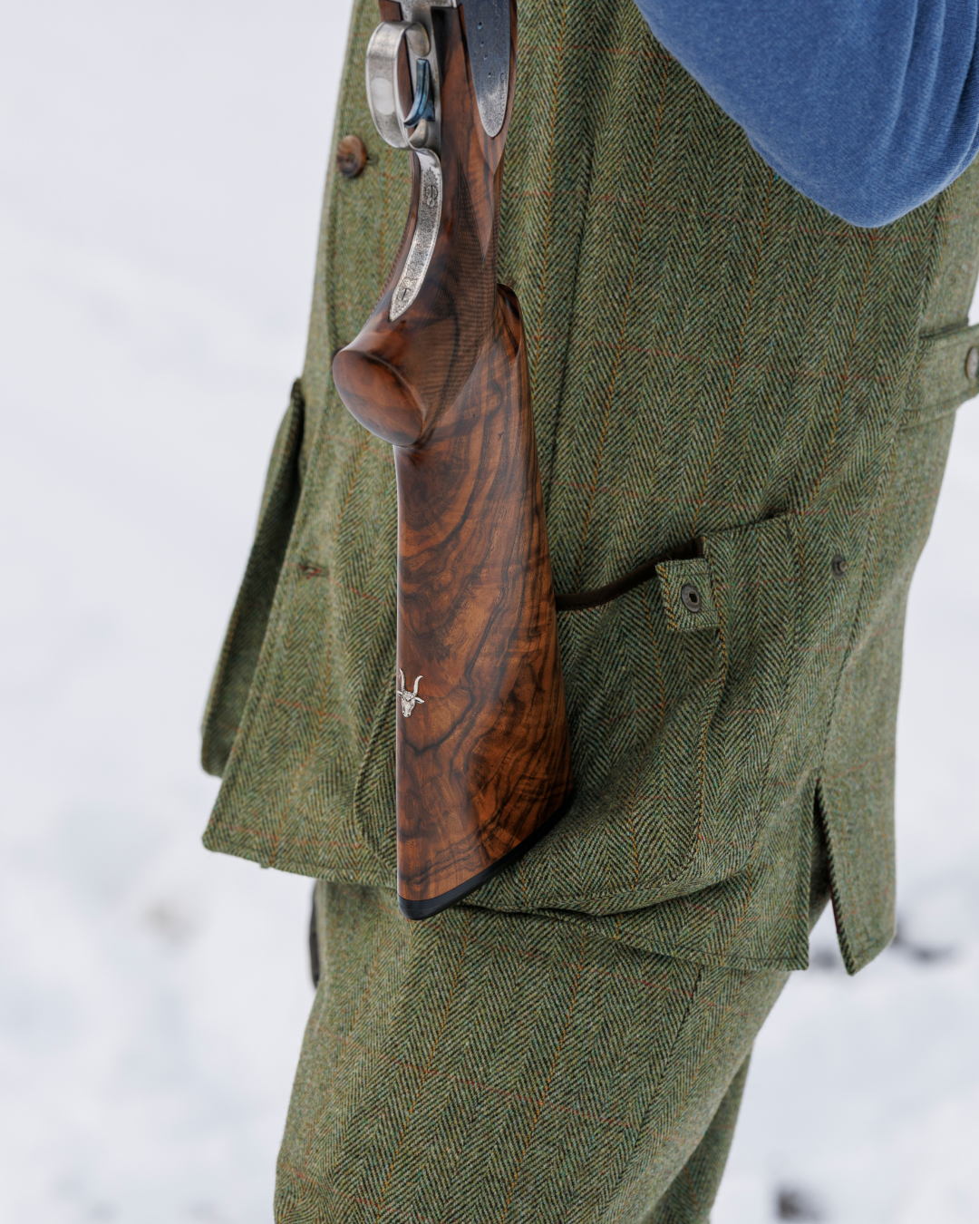 Berleigh Leith Tweed Shooting Vest