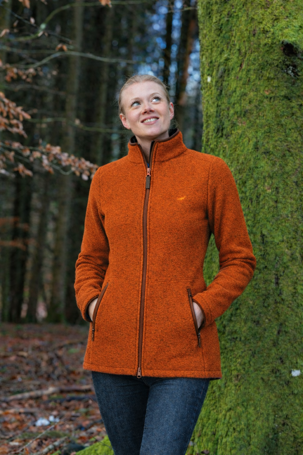 Cheviot Fleecejakke - Lava