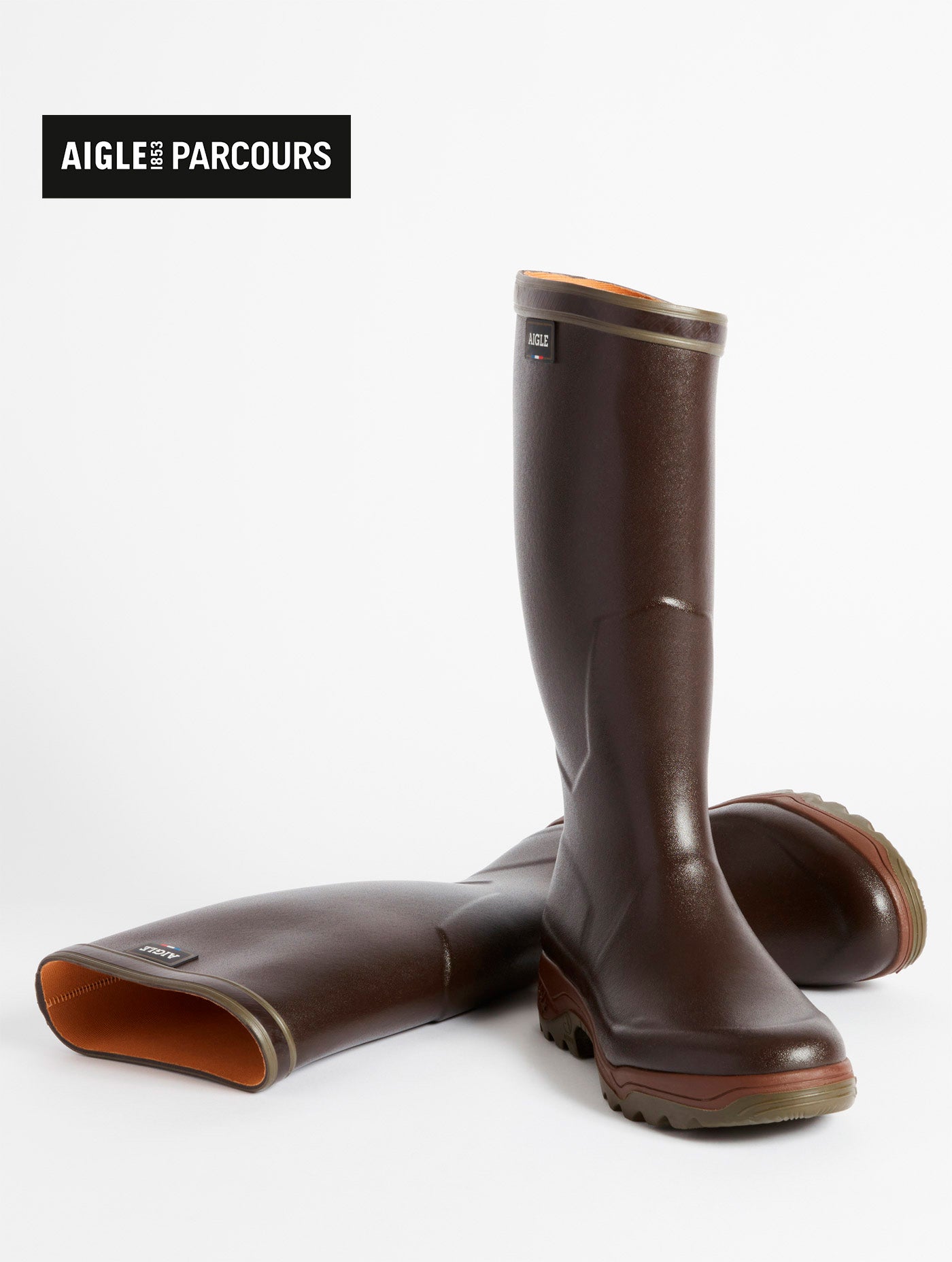 Aigle Parcours 2 Rubber Boot – Brown