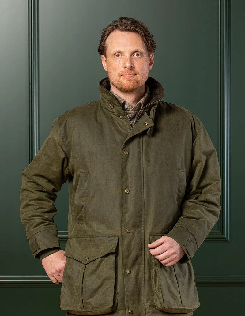 Enoch Oilskin Jacket - Forest