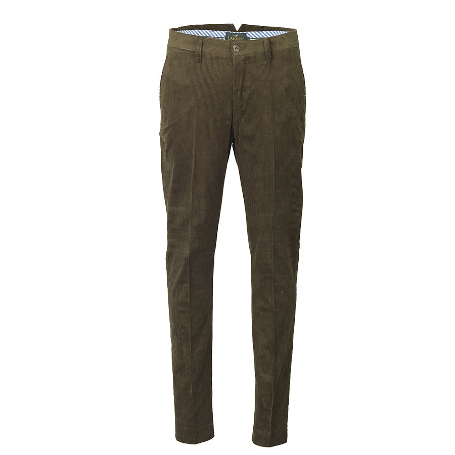 Mayfair Velvet Trousers - Forest green