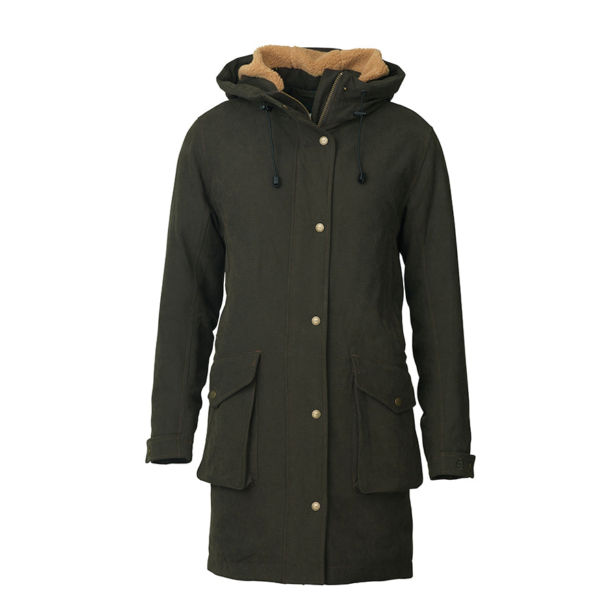 Ladies Fortress Hybrid Parka Jacket w. CTX™ - Olive