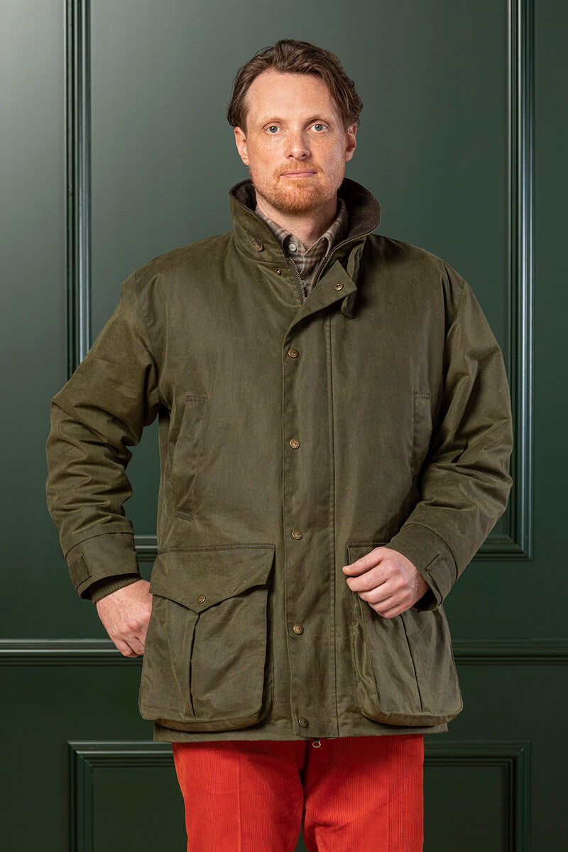 Enoch Oilskin Jacket - Forest