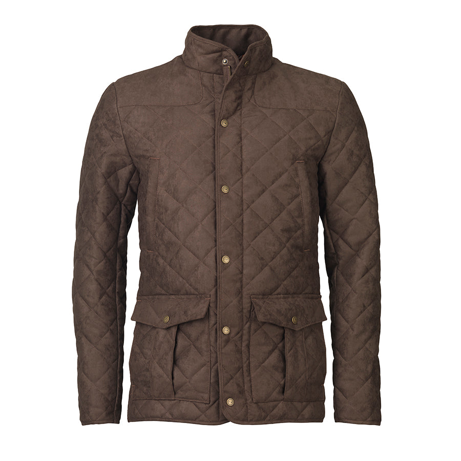 Hampton Quilted Jacket - Brown