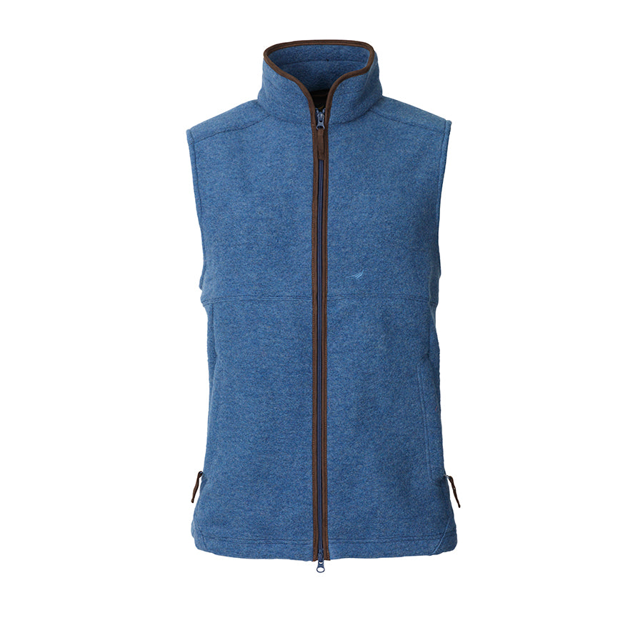 Isla Fleece Vest - Sky