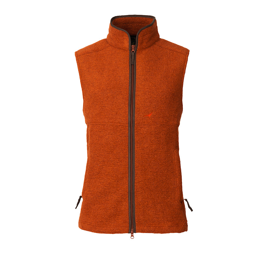 Isla Fleece Vest - Lava