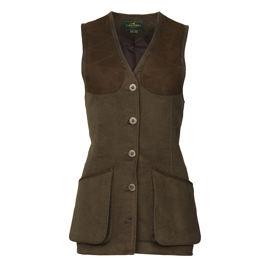 Belgravia Beauly Ladies Shooting Vest – Loden