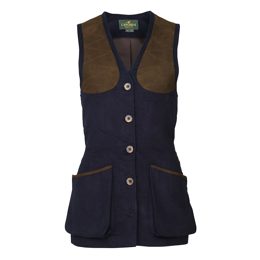 Belgravia Beauly Ladies Shooting Vest - Navy