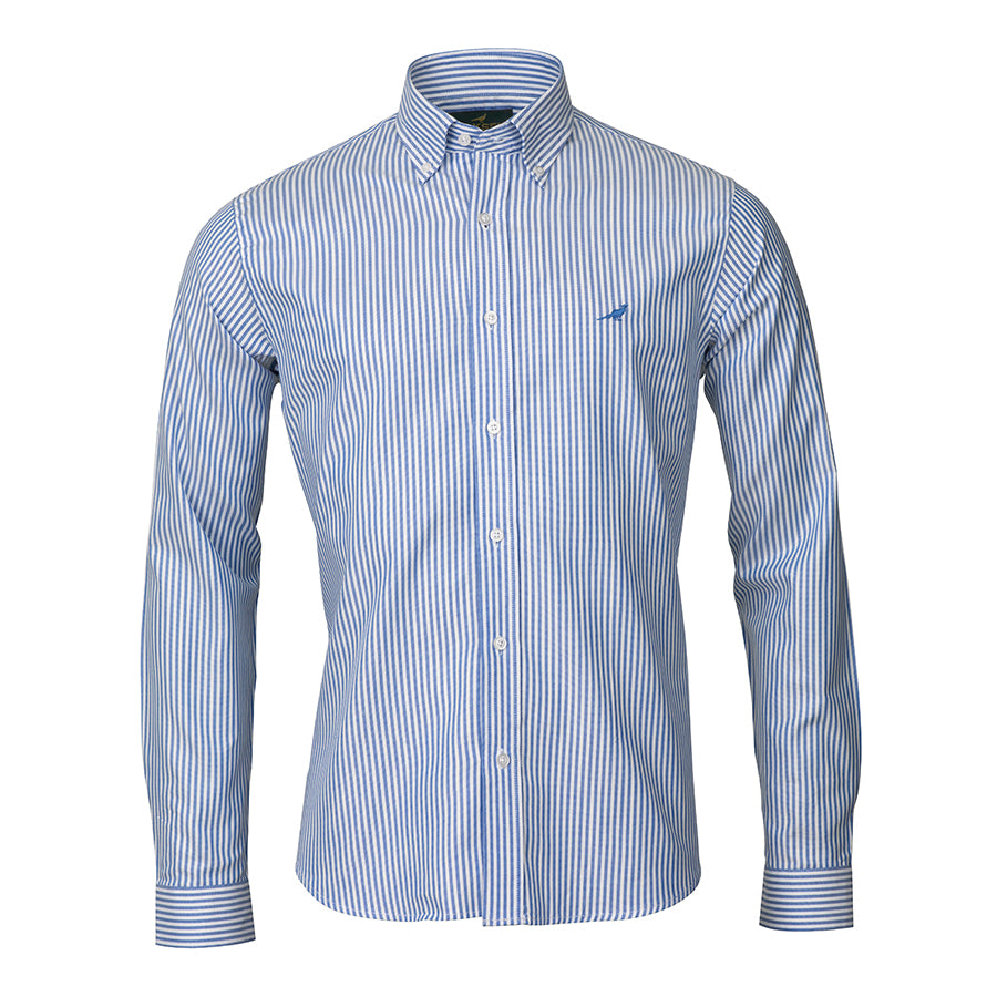 Eton 100% Oxford Cotton Shirt - Navy