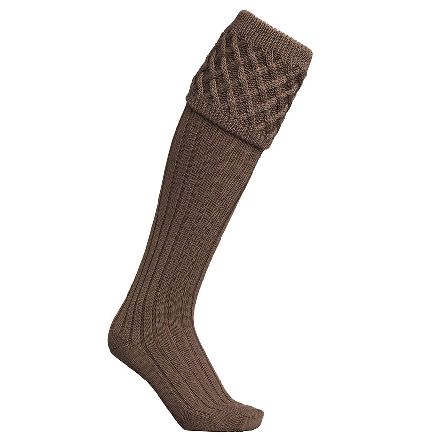 Windsor Hunting Socks - Camel