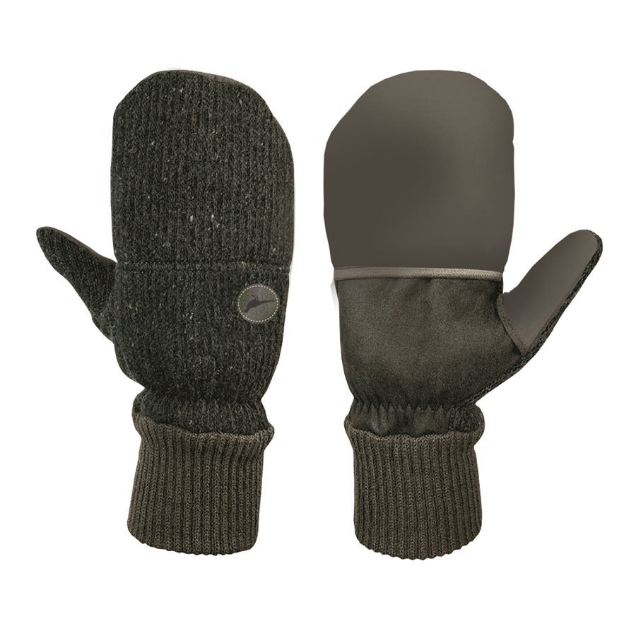 Vienna Gloves/Mittens - Green Melange