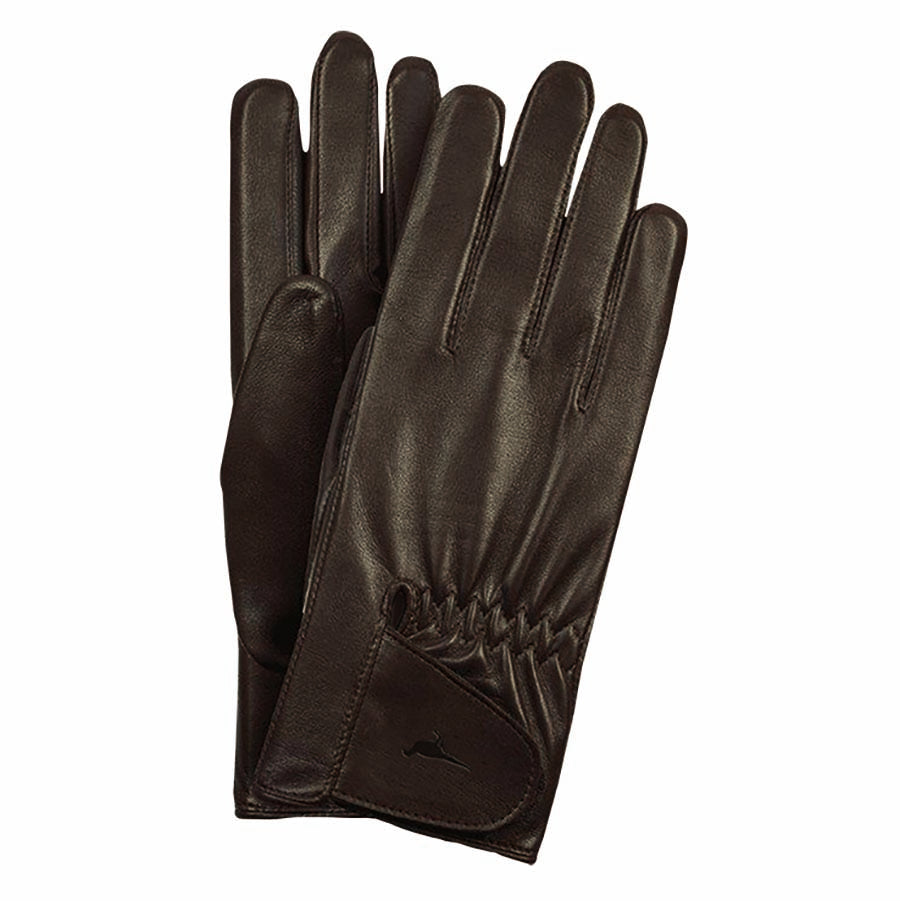 Paris Leather Glove - Brown